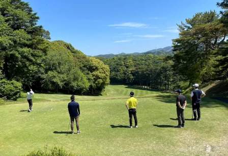 ゴルフ会場