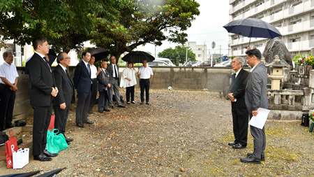 慰霊祭の開始